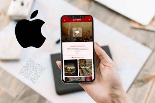 Qr Menüyü Iphone (IOS) Cihazda Ana Ekrana Ekleme