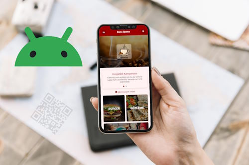 Qr Menüyü Android Cihazda Ana Ekrana Ekleme